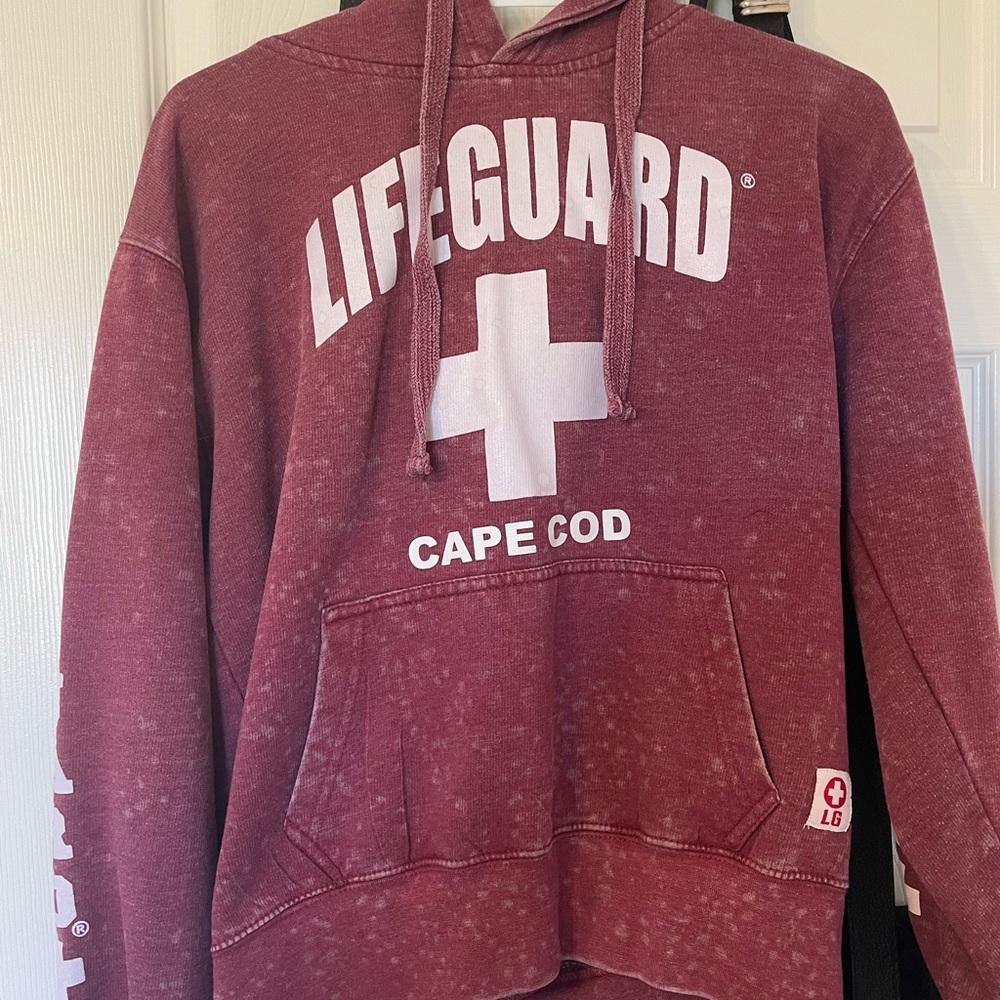 life guard cap cod hoodie